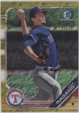 Cole Ragans [Gold Shimmer Refractor] #BCP-122