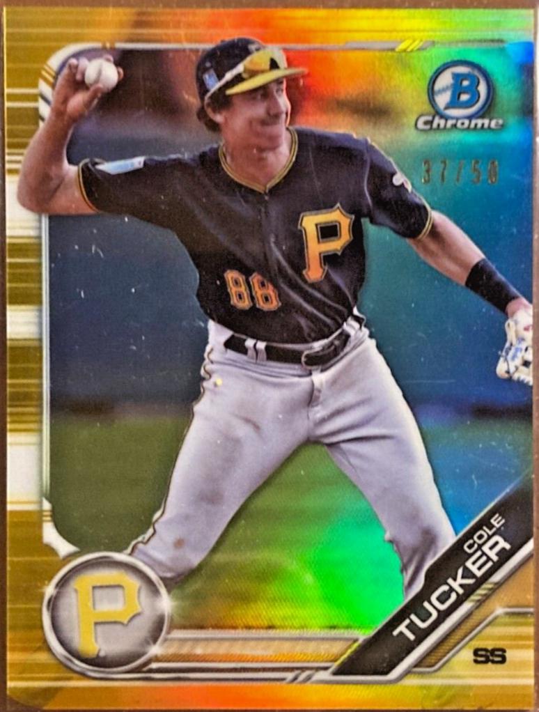 Cole Tucker [Gold Refractor] #BCP-16