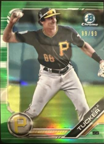 Cole Tucker [Green Refractor] #BCP-16