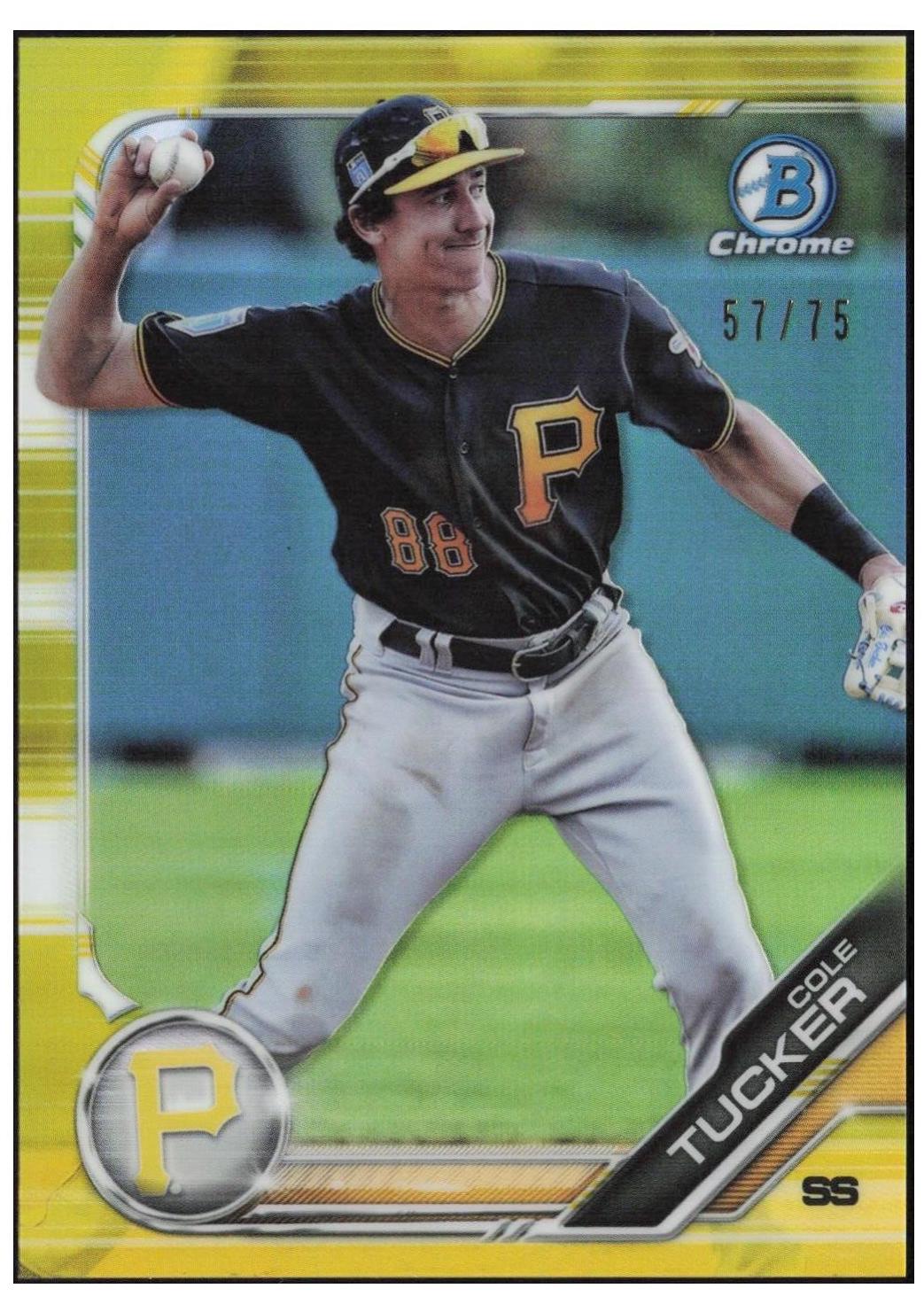 Cole Tucker [Yellow Refractor] #BCP-16