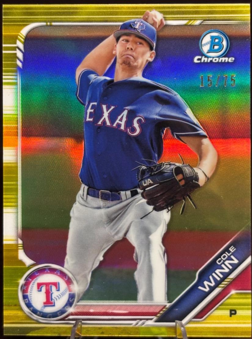 Cole Winn [Gold Refractor] #BCP-75