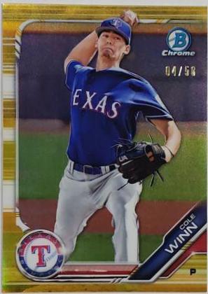 Cole Winn [Gold Shimmer Refractor] #BCP-75