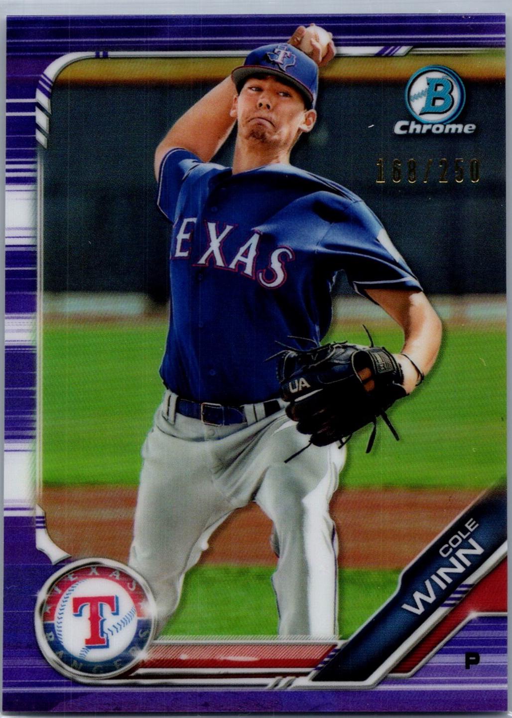 Cole Winn [Purple Refractor] #BCP-75