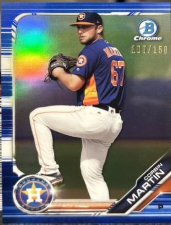 Corbin Martin [Blue Refractor] #BCP-227