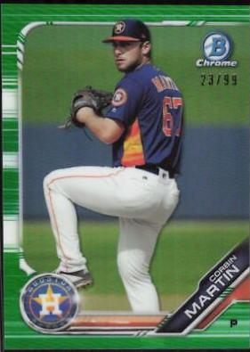 Corbin Martin [Green Refractor] #BCP-227