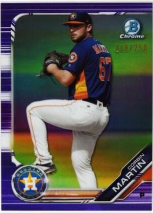 Corbin Martin [Purple Refractor] #BCP-227