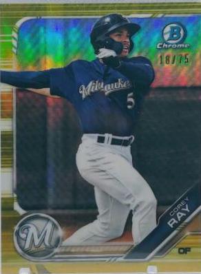 Corey Ray [Yellow Refractor] #BCP-12