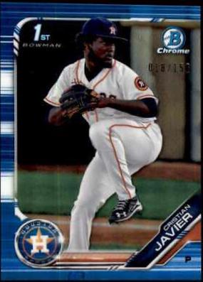 Cristian Javier [Blue Refractor] #BCP-32