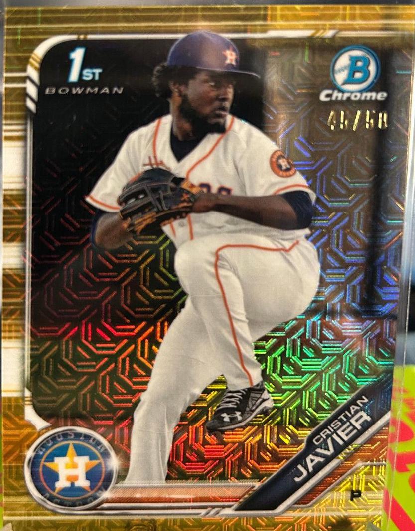 Cristian Javier [Gold Refractor] #BCP-32