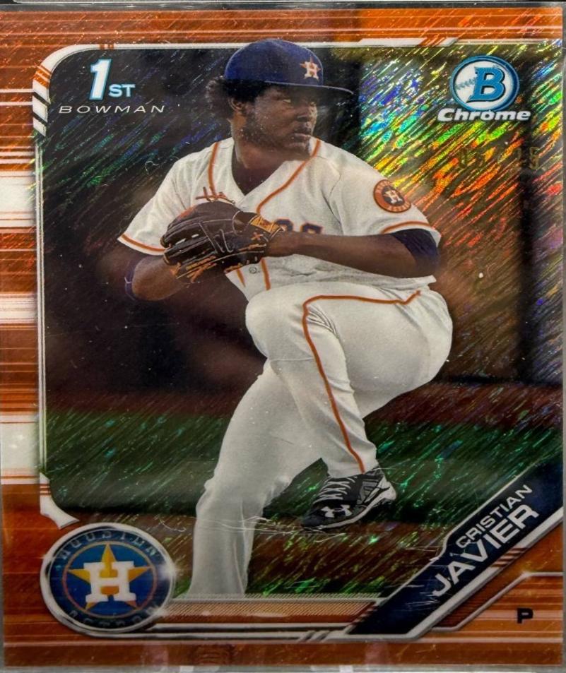 Cristian Javier [Orange Shimmer] #BCP-32