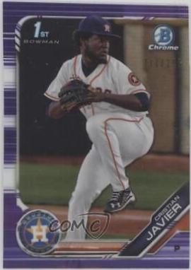 Cristian Javier [Purple Refractor] #BCP-32
