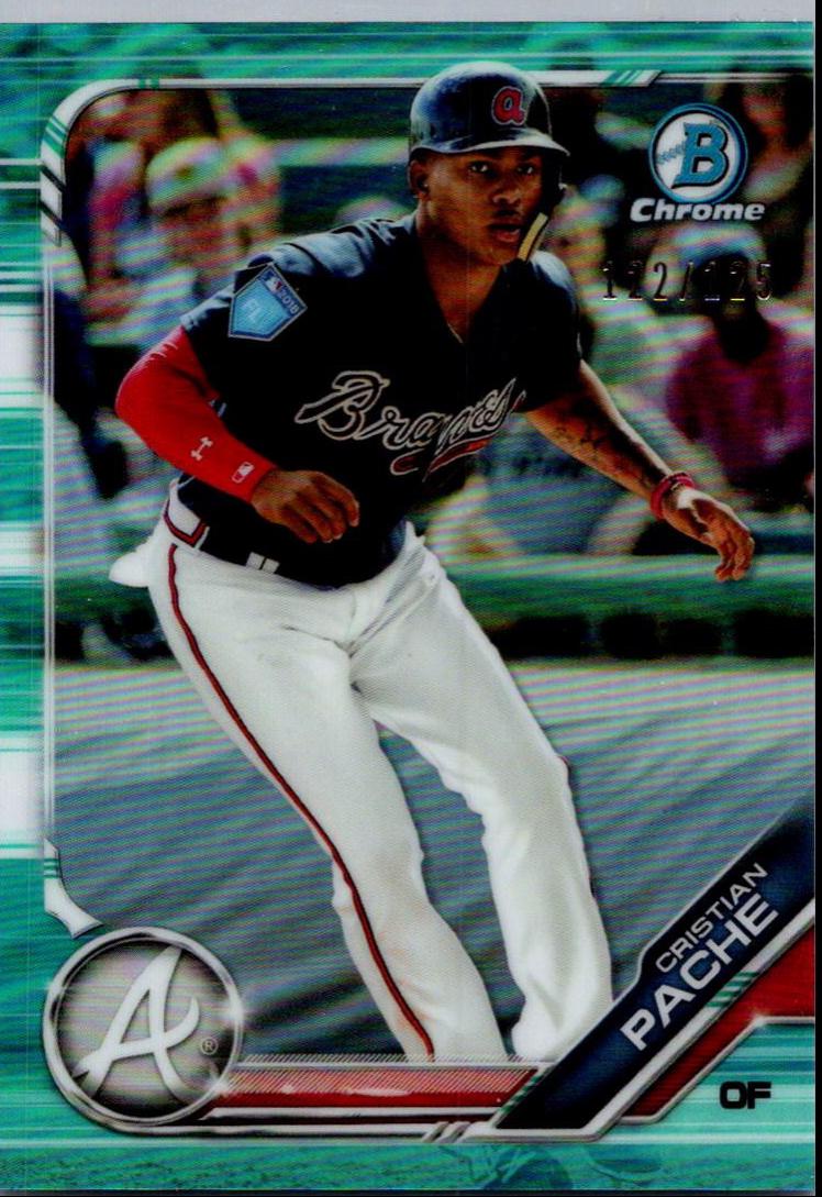 Cristian Pache [Aqua Refractor] #BCP-62