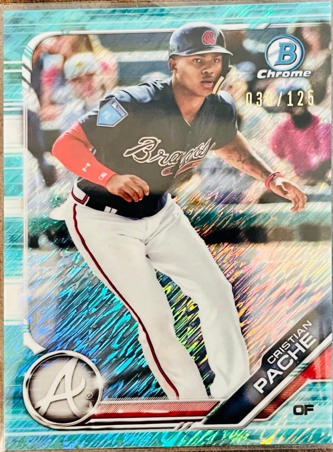 Cristian Pache [Aqua Shimmer Refractor] #BCP-62
