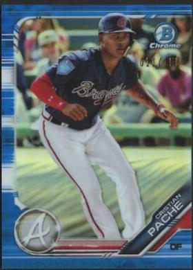 Cristian Pache [Blue Refractor] #BCP-62