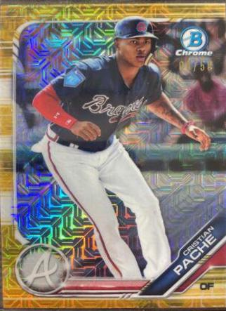Cristian Pache [Gold Refractor] #BCP-62