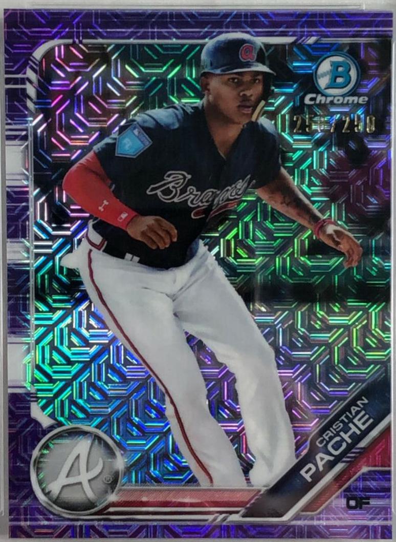 Cristian Pache [Purple Refractor] #BCP-62