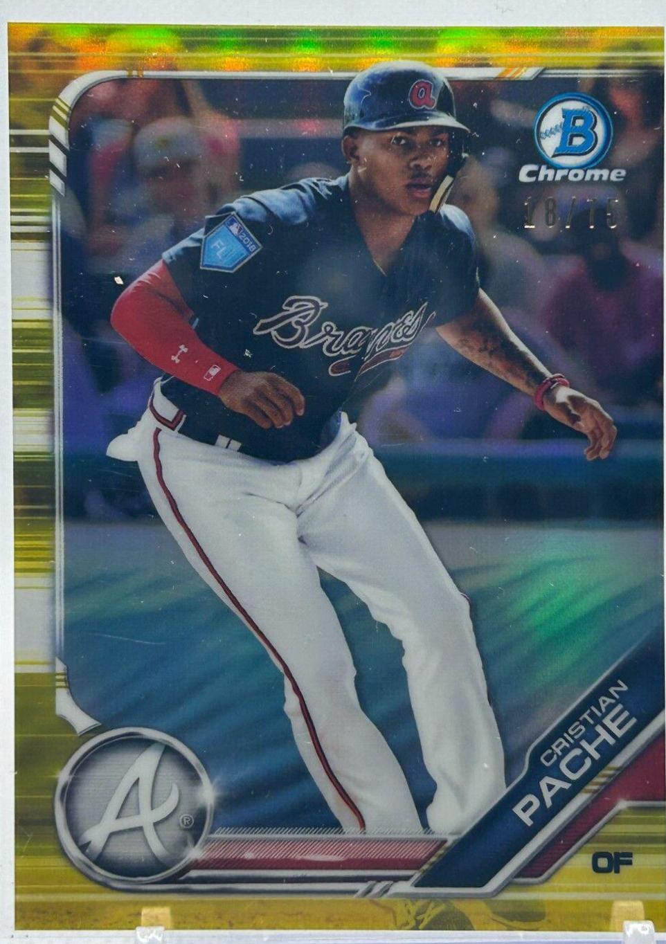 Cristian Pache [Yellow Refractor] #BCP-62