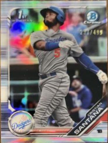 Cristian Santana [Refractor] #BCP-134