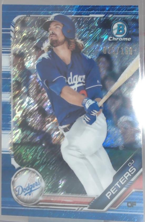 DJ Peters [Blue Shimmer Refractor] #BCP-124