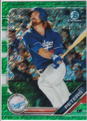 DJ Peters [Green Shimmer Refractor] #BCP-124
