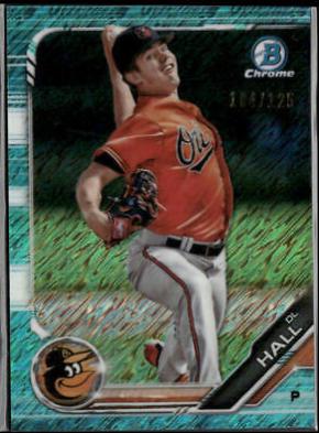 DL Hall [Aqua Shimmer Refractor] #BCP-139