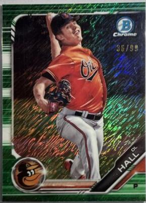 DL Hall [Green Shimmer Refractor] #BCP-139