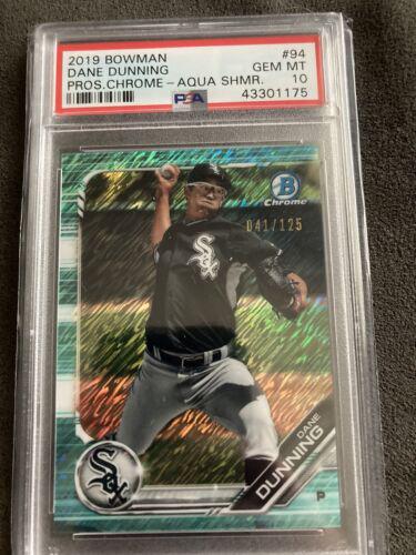 Dane Dunning [Aqua Shimmer Refractor] #BCP-94