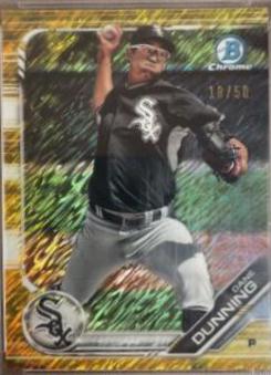Dane Dunning [Gold Shimmer Refractor] #BCP-94