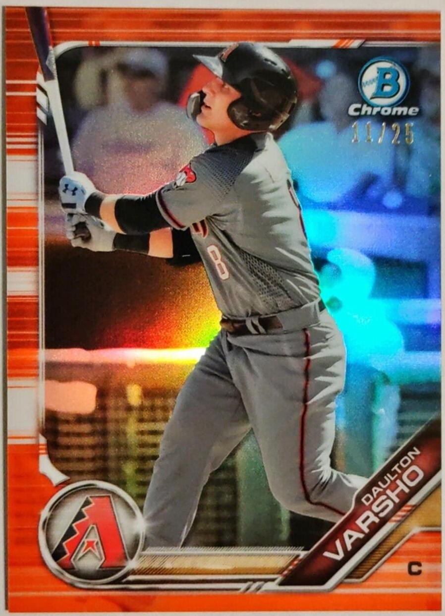 Daulton Varsho [Orange Refractor] #BCP-179