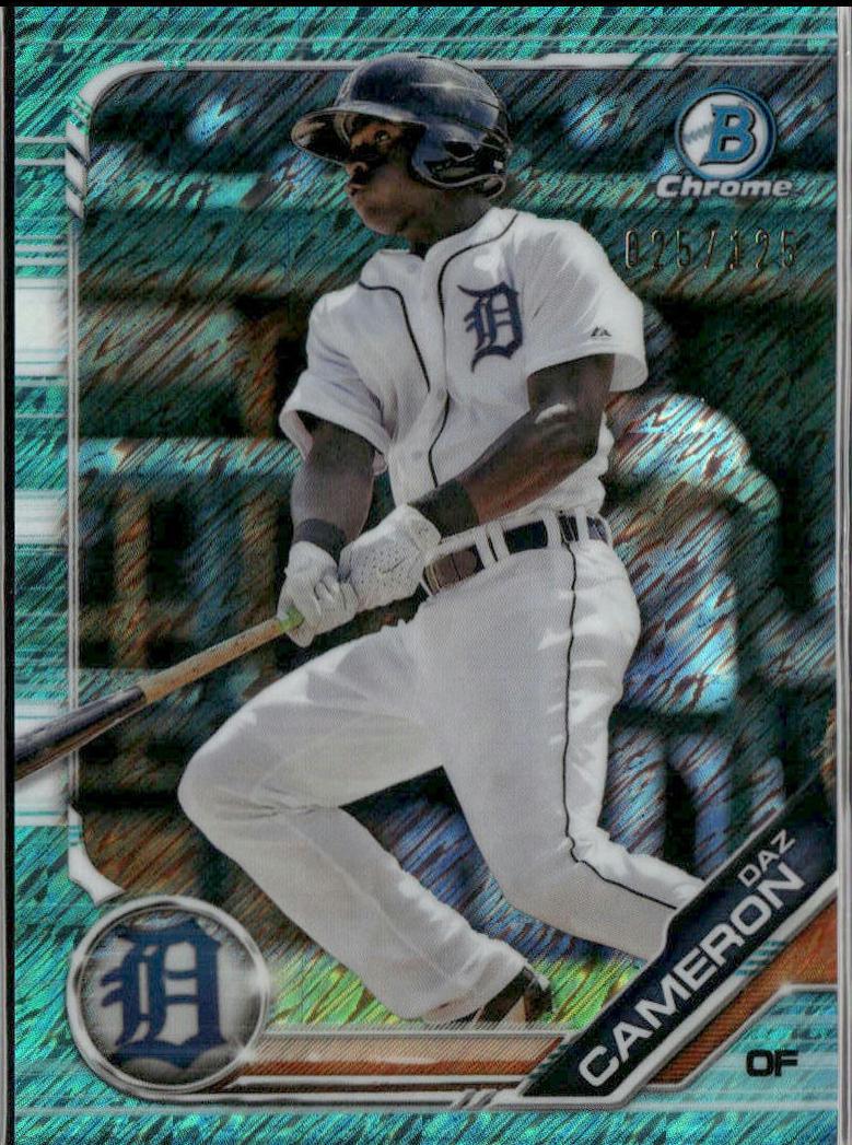 Daz Cameron [Aqua Shimmer Refractor] #BCP-86