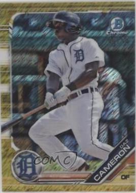 Daz Cameron [Gold Shimmer Refractor] #BCP-86