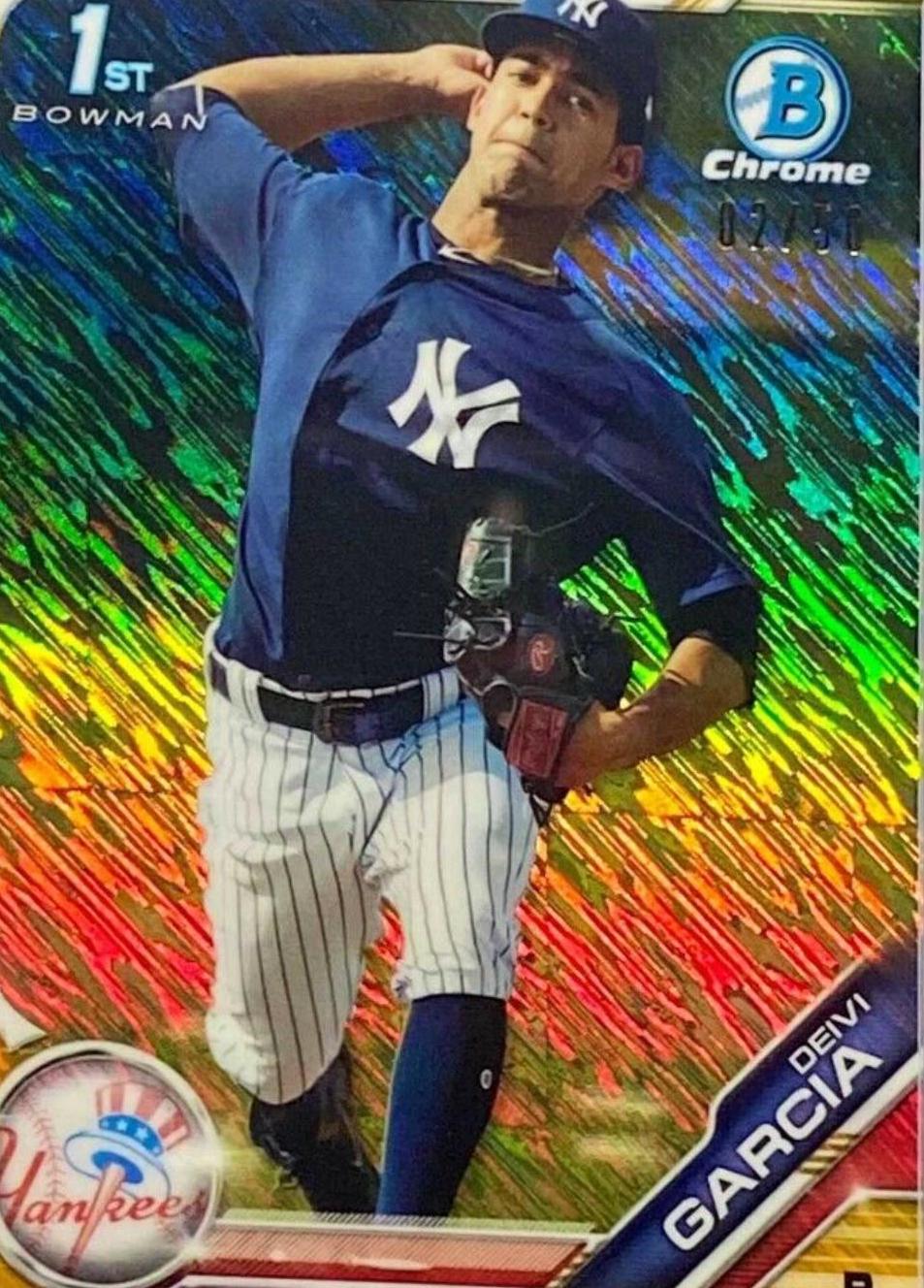 Deivi Garcia [Gold Shimmer Refractor] #BCP-241