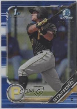 Deon Stafford [Blue Refractor] #BCP-214