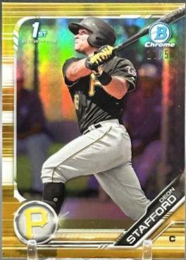 Deon Stafford [Gold Refractor] #BCP-214