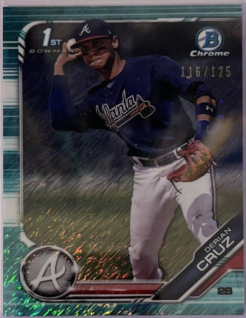 Derian Cruz [Aqua Shimmer Refractor] #BCP-11