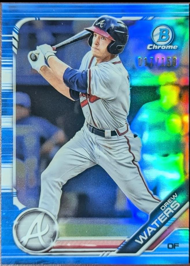 Drew Waters [Blue Refractor] #BCP-126