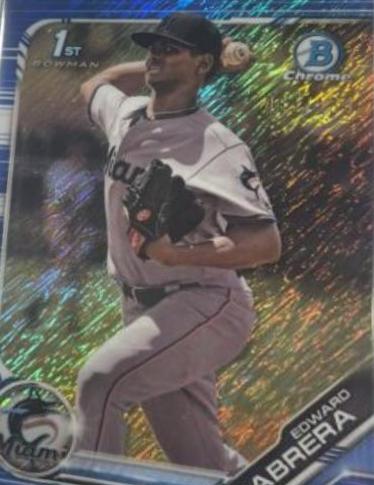 Edward Cabrera [Blue Refractor] #BCP-114