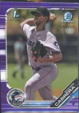 Edward Cabrera [Purple Refractor] #BCP-114