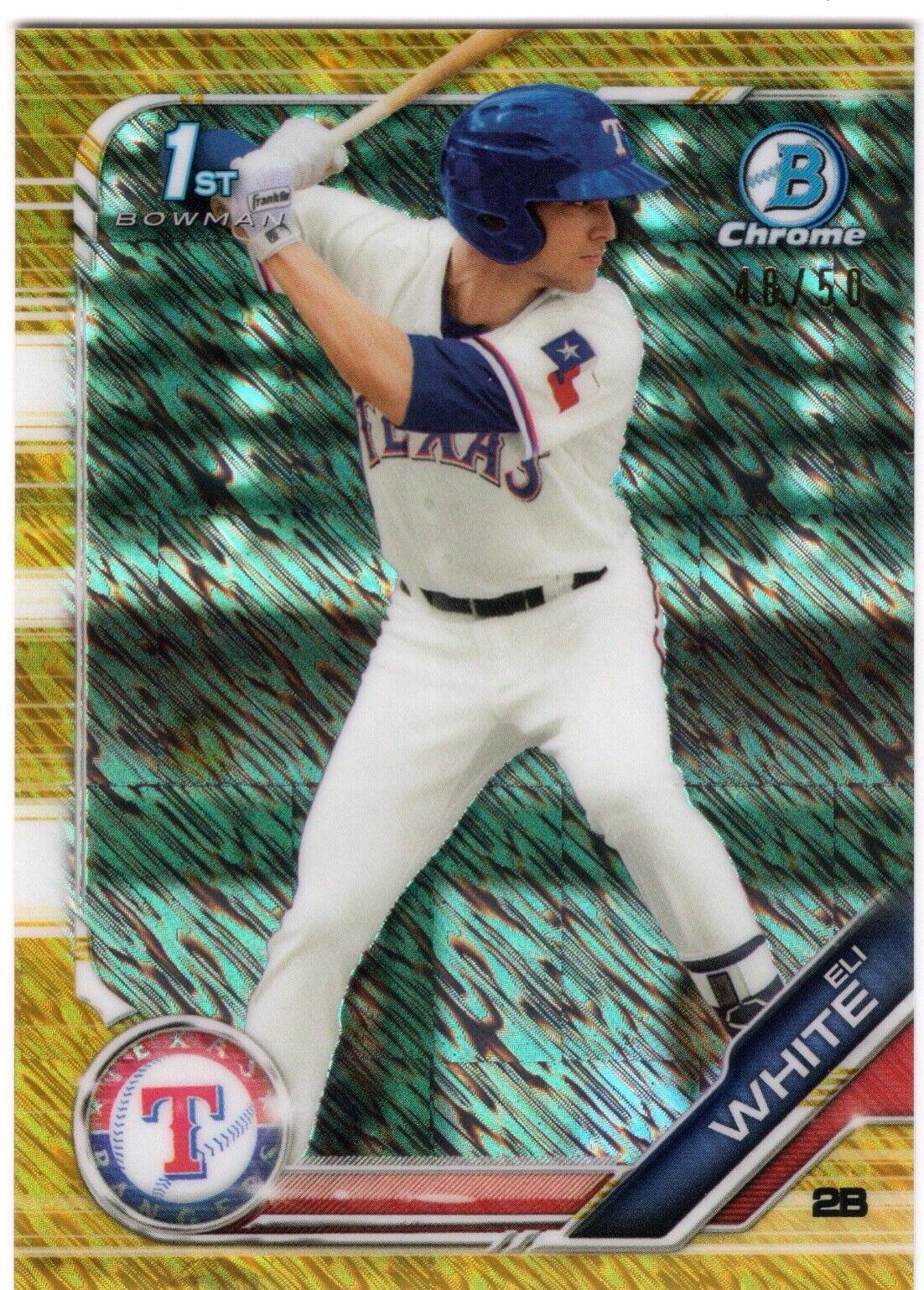 Eli White [Gold Shimmer Refractor] #BCP-168