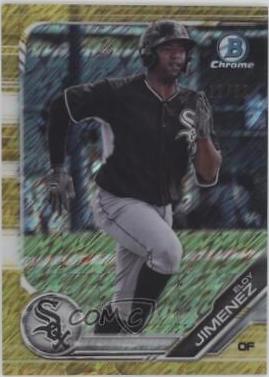 Eloy Jimenez [Gold Shimmer Refractor] #BCP-150