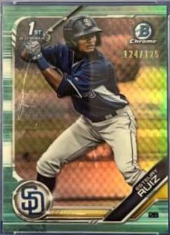 Esteury Ruiz [Aqua Refractor] #BCP-89