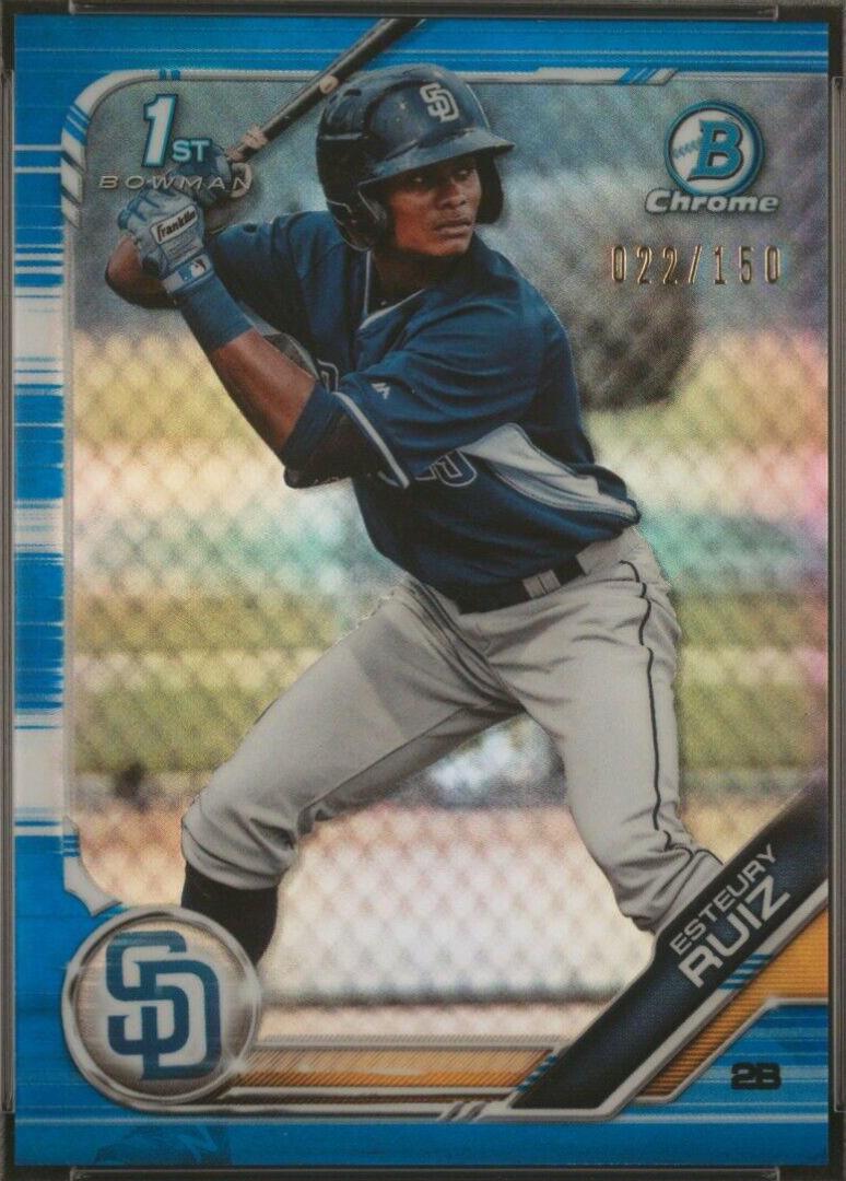 Esteury Ruiz [Blue Refractor] #BCP-89