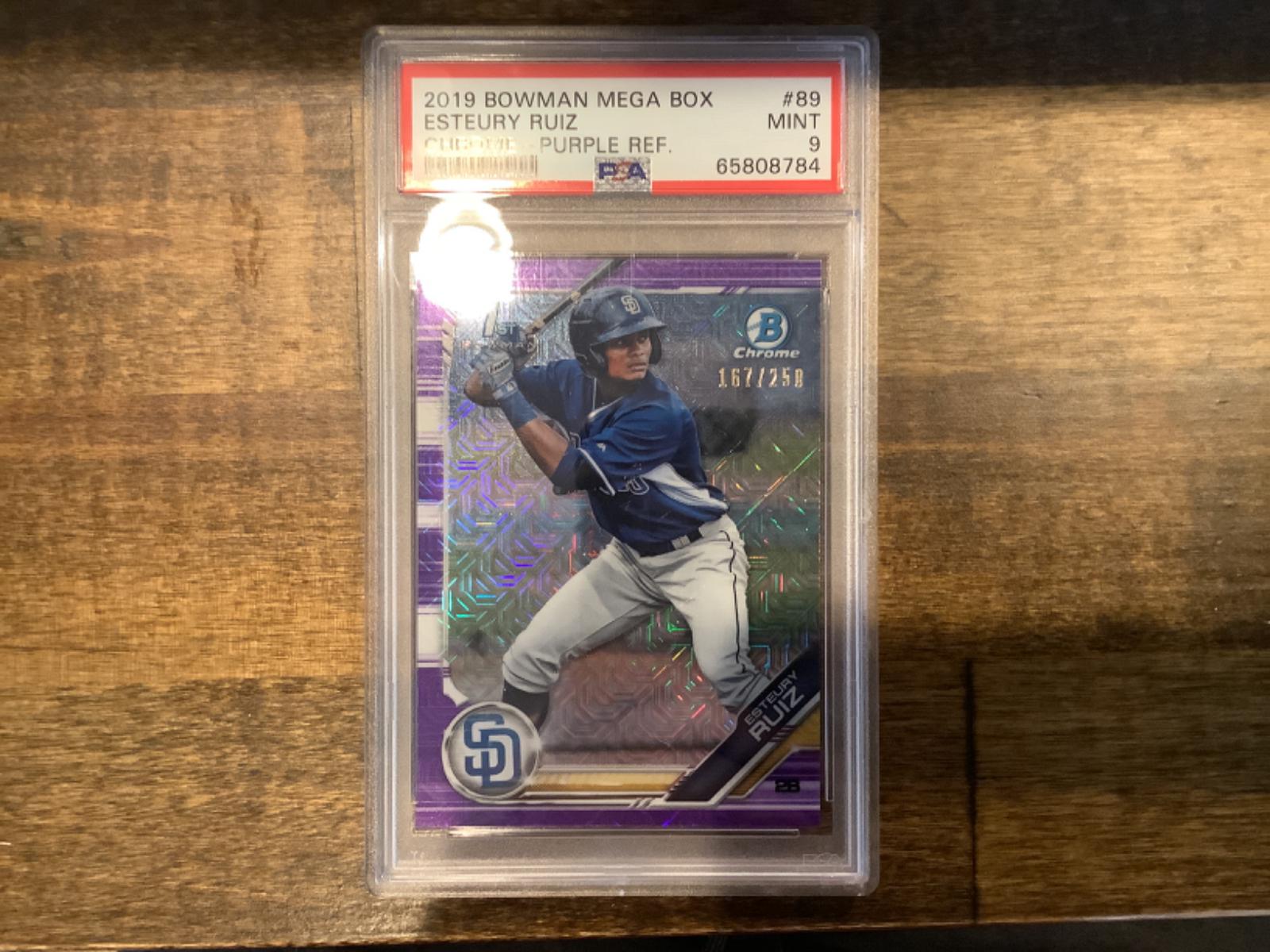 Esteury Ruiz [Purple Refractor] #BCP-89