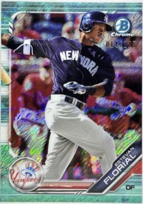 Estevan Florial [Aqua Shimmer Refractor] #BCP-74