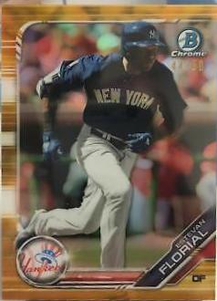 Estevan Florial [Gold Refractor] #BCP-182