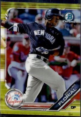 Estevan Florial [Yellow Refractor] #BCP-74