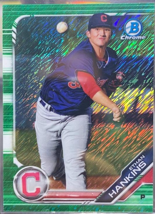 Ethan Hankins [Green Shimmer Refractor] #BCP-15