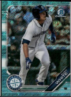 Evan White [Aqua Shimmer Refractor] #BCP-31