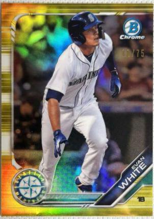 Evan White [Yellow Refractor] #BCP-31