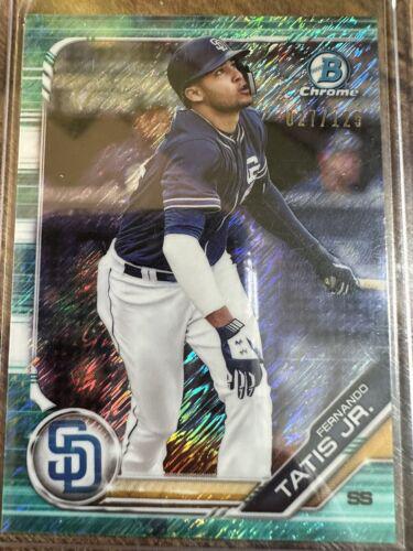 Fernando Tatis Jr. [Aqua Shimmer Refractor] #BCP-25